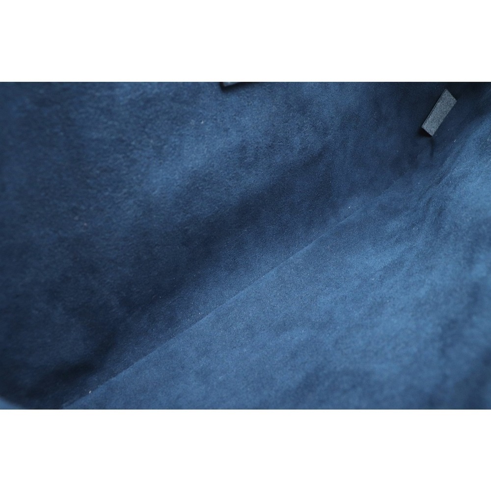 Epi Leather Bum Waist  Body  Shoulder Blue Azur - Picture 5 of 8